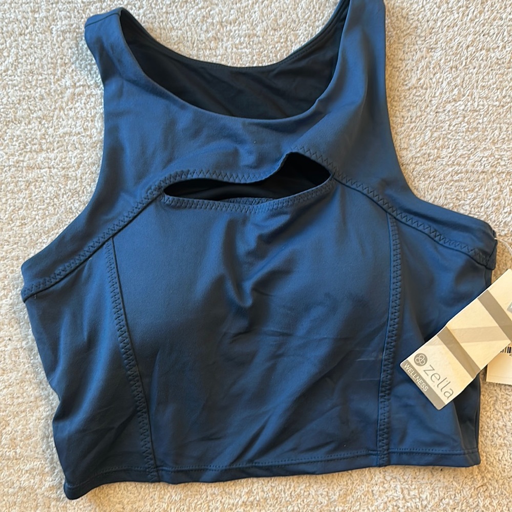 Zella Women’s Navy Blue Sports Top